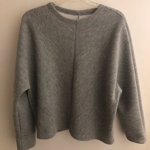 Target grey sweatshirt.